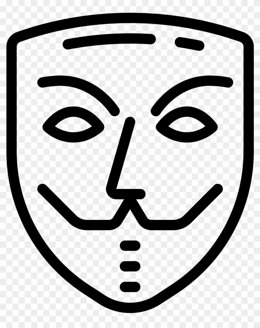 Anonymous Mask Clipart 10 - Anonymous Mask Clipart 10 #215135