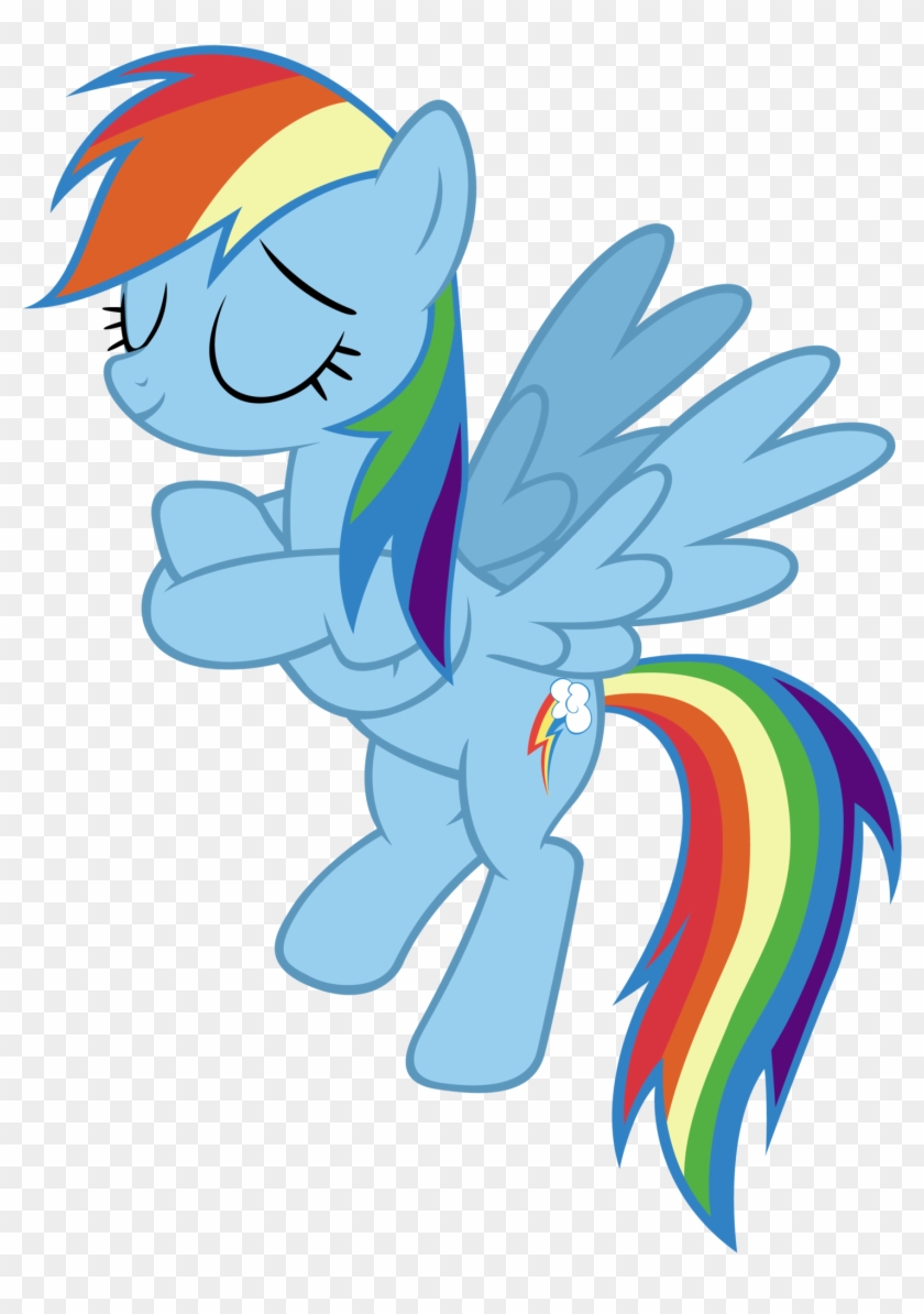 A Job Well Done By Ocarina0ftimelord - Rainbow Dash Arms Crossed #215259