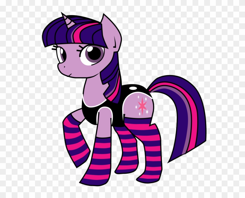 Twilight Sparkle Swimsuit And Socks - Twilight Sparkle In A Swimsuit #215269