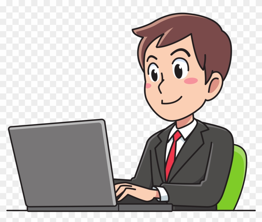 Clip Art Details - Man Working Clipart #215270