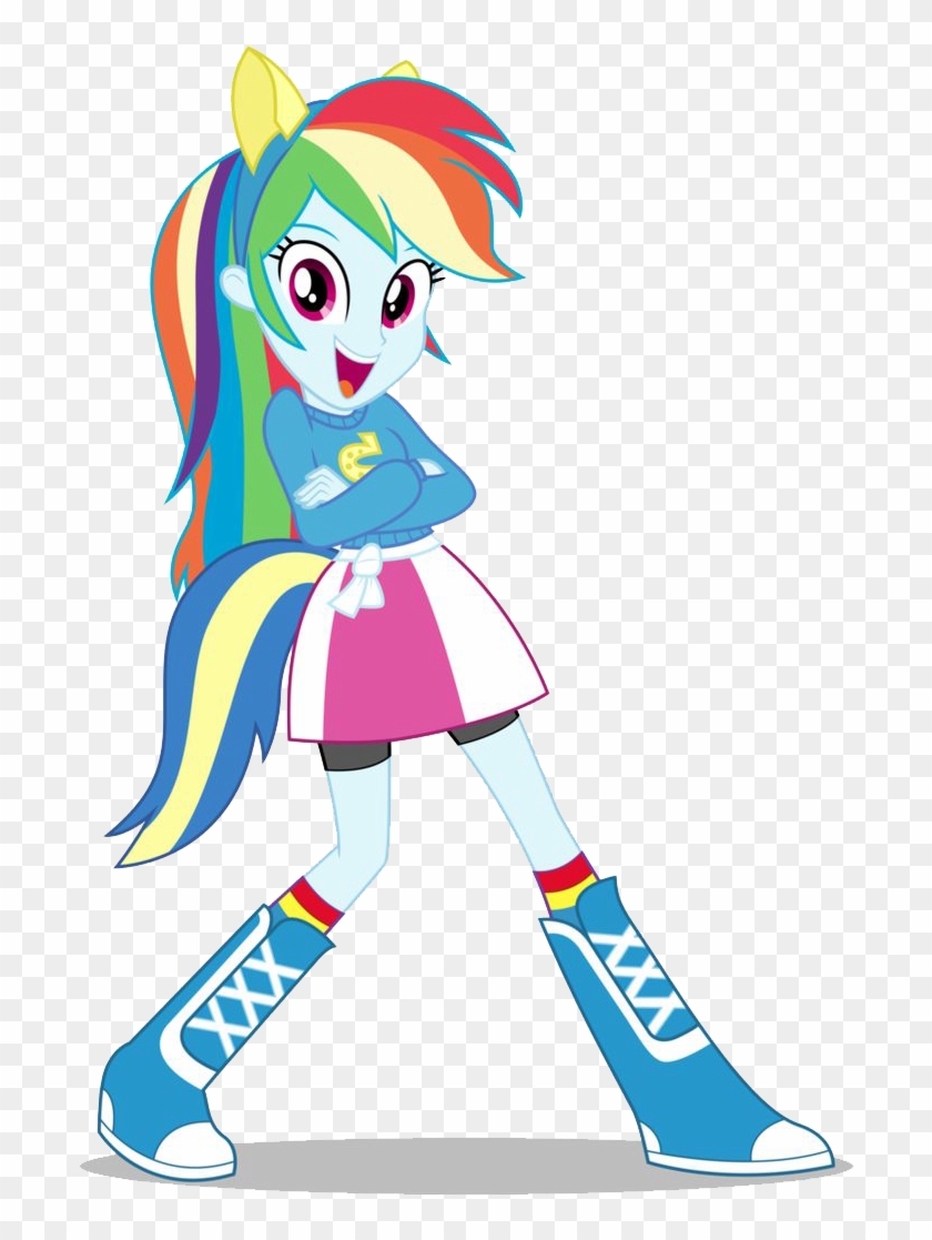 Rainbow Dash Equestria Girls Png Image - My Little Pony Rainbow Dash Equestria Girls #215266