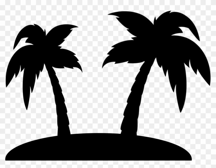 Palm Trees Silhouette Png #1362876