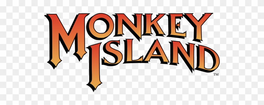The Secret Of Monkey Island Clipart - Monkey Island 2 Logo #1362884