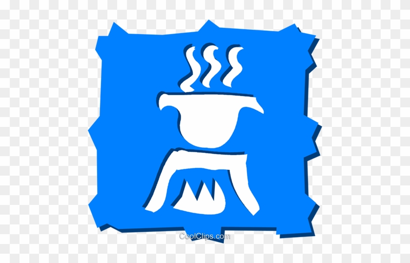 Campfire Royalty Free Vector Clip Art Illustration - Clip Art #1362959