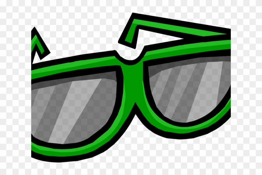 Glasses Clipart Green - Sunglasses Clipart Png #1362964