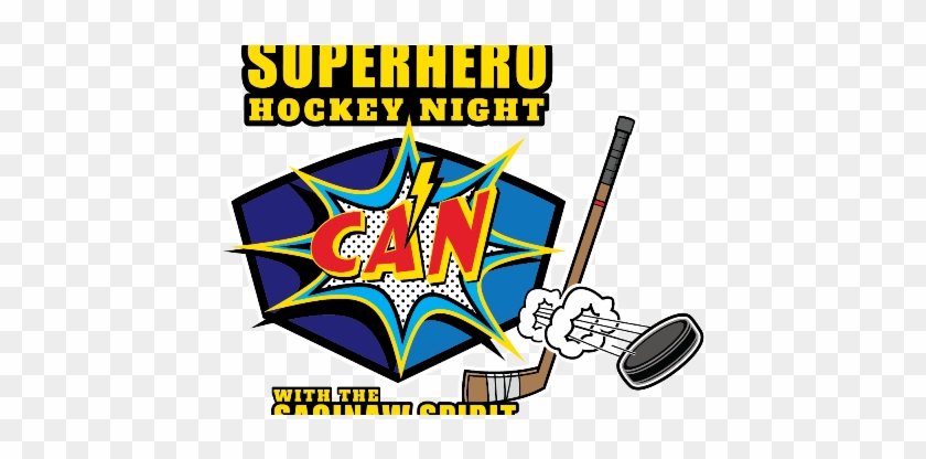 Superhero Hockey Night With The Saginaw Spirit - Superhero Hockey Night With The Saginaw Spirit #1363004