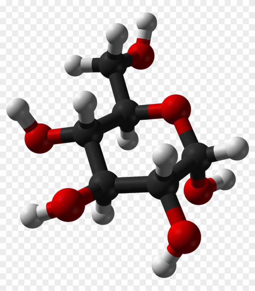 Clip Art Black And White Glucose Molecule Png Stuffs - 3d Model Glucose #1363014