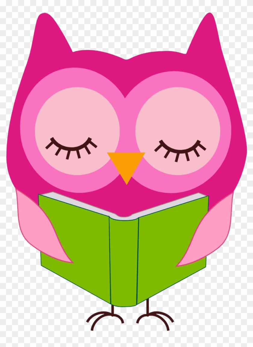 School Owl Clipart Math - Owl Reading Clipart #1363146
