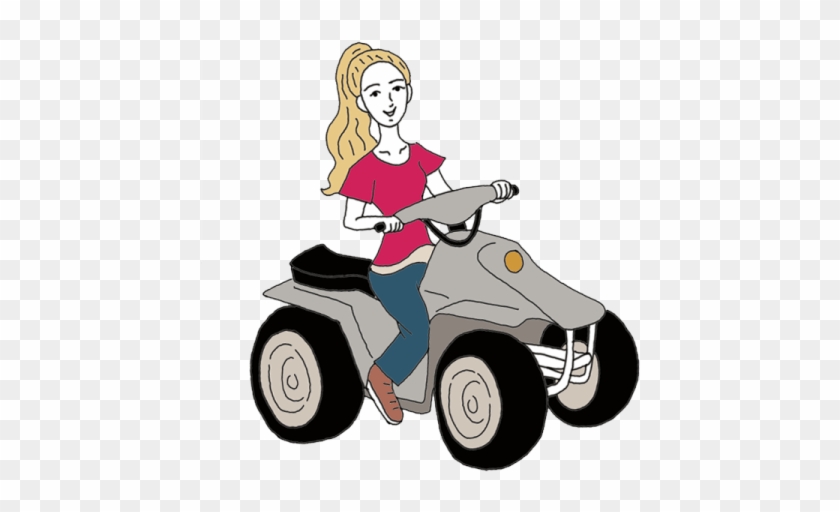 Clip Free Stock Dream Dictionary Interpret Now - Atv Riding Clipart #1363157