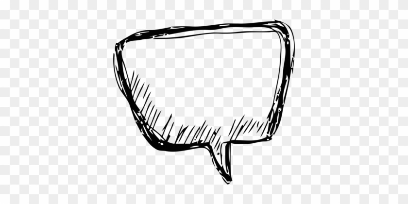 Callout Speech Balloon Computer Icons Download Information - Speech Bubble Drawing Png #1363190