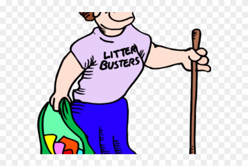 Picking Up Litter Clipart #1363320