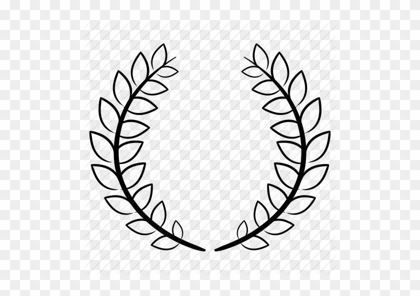 Laureles Para Colorear Clipart Laurel Wreath Drawing - Laurel Wreath #1363397