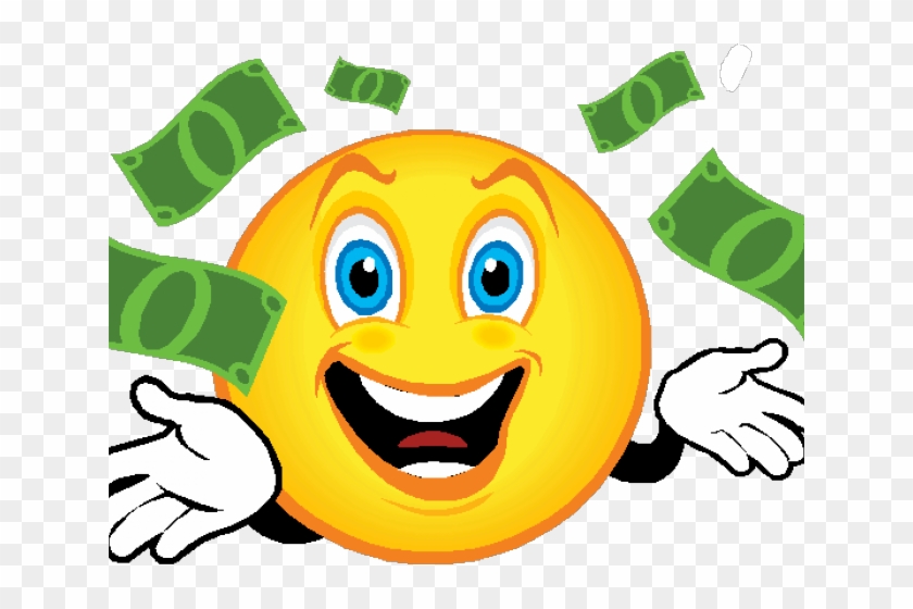 Smiley Emoji Money Png #1363443