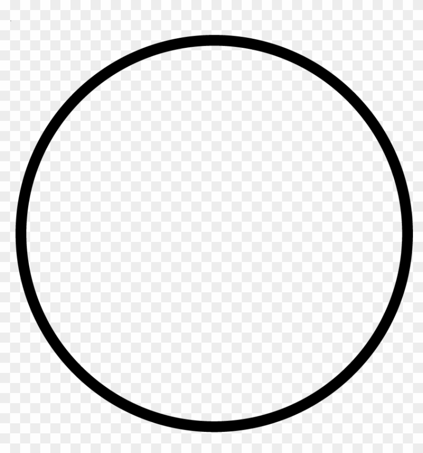 Black Hoop Transparent #1363698