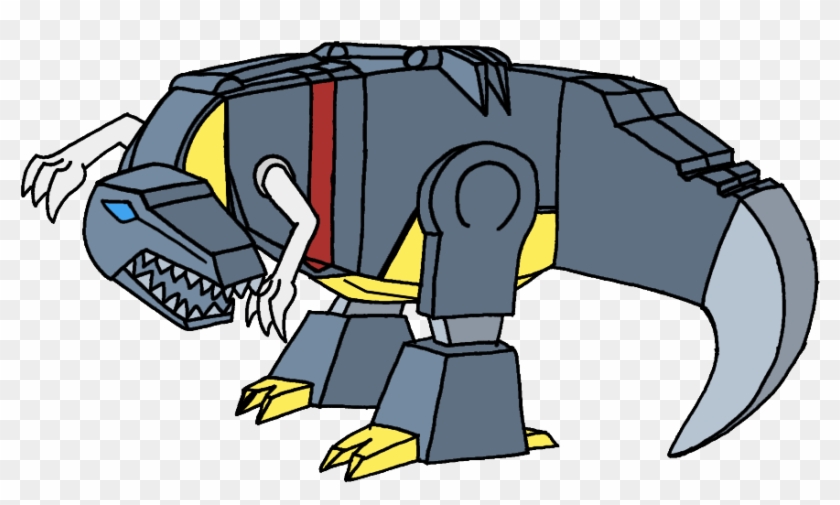 Clip Royalty Free Library Drawing Transformer Grimlock - Draw Grimlock Transformers G1 Drawings #1363711