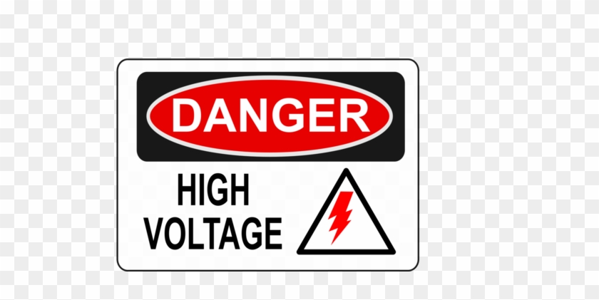 Electric Potential Difference High Voltage Computer - Danger High Voltage Free #1363716