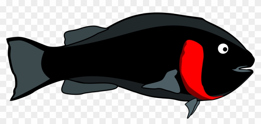 Fishing Swordfish Dolphin Silhouette - Custom Black Tropical Fish Shower Curtain #1363721