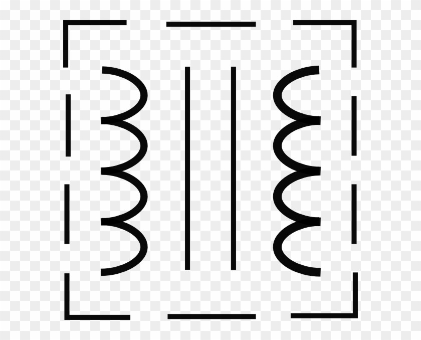 Download Iec Transformer Symbol Clipart Transformer - Iec Transformer Symbol #1363733