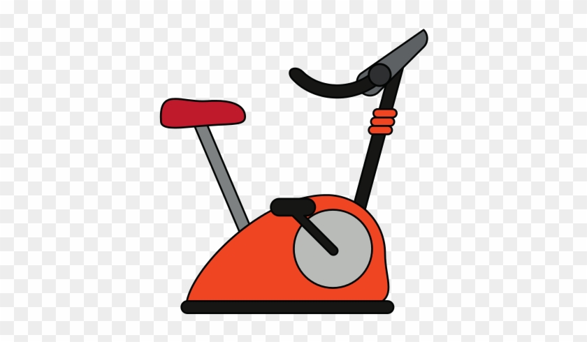 Stationary Spinning Bike Equipment - Illustration #1363757