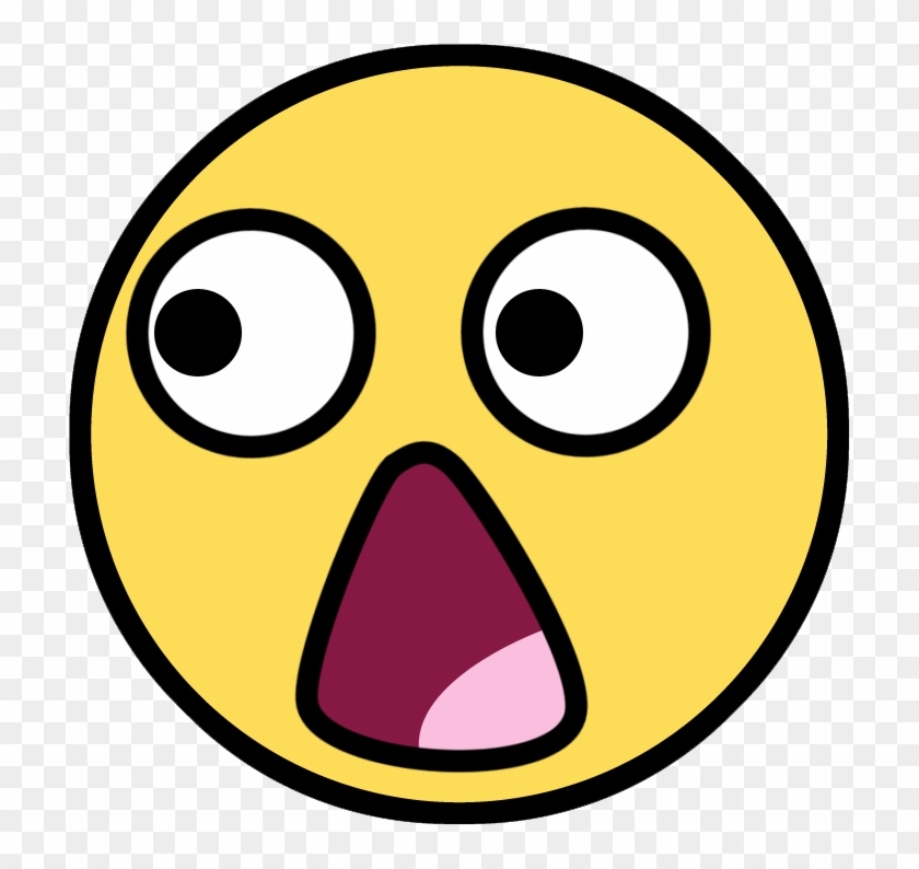 Omg Face Png Jpg Library - Shocked Face Cartoon #1363770