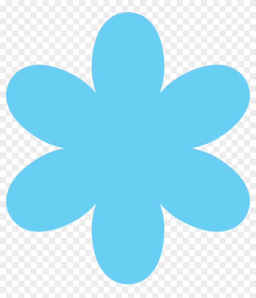 Clip Art, Flowers - Blue #1363781