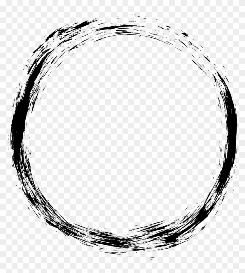 Grunge Frame Transparent - Grunge Circle Frame Png #1363807