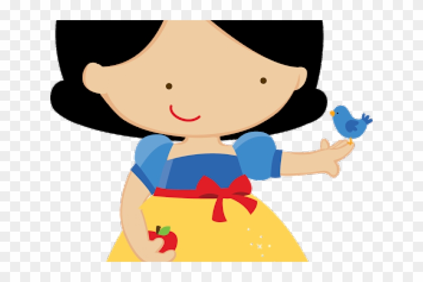 Snow White Clipart Cute - Branca De Neve Cute Png #1363910