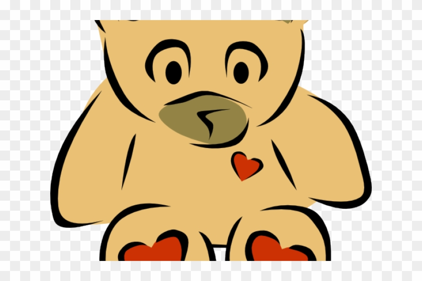 Stuffed Animal Clipart Dog - Teddy Bear Clip Art #1363939