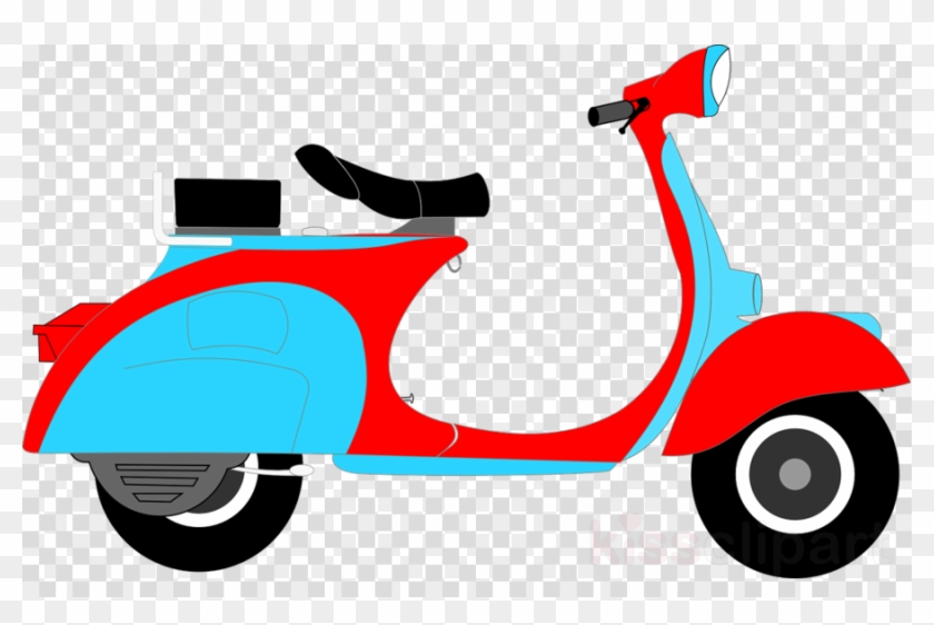 Scoter Clipart Scooter Vespa Clip Art - Clipart Scooter #1364012