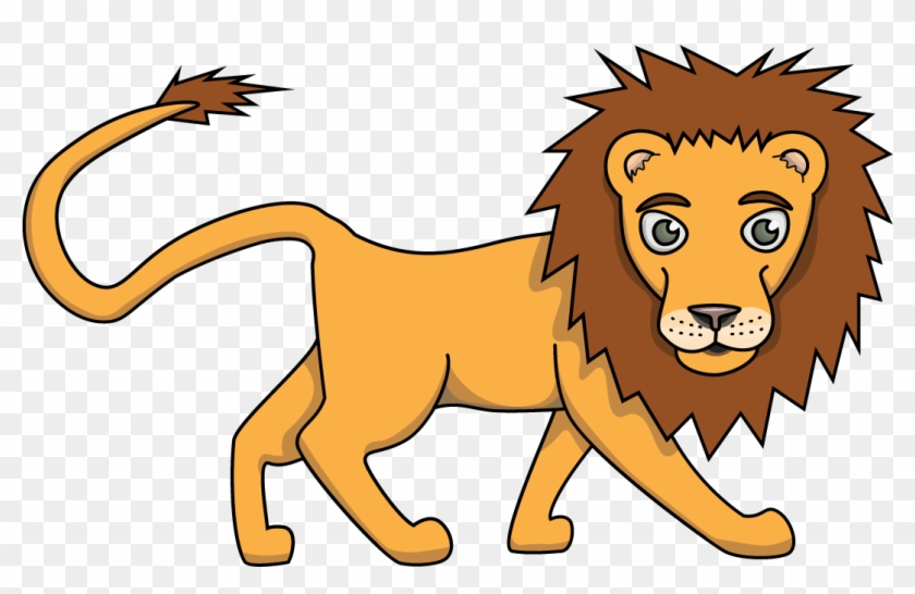 Png Royalty Free African Drawing Easy - Lion Drawing Easy #1364097