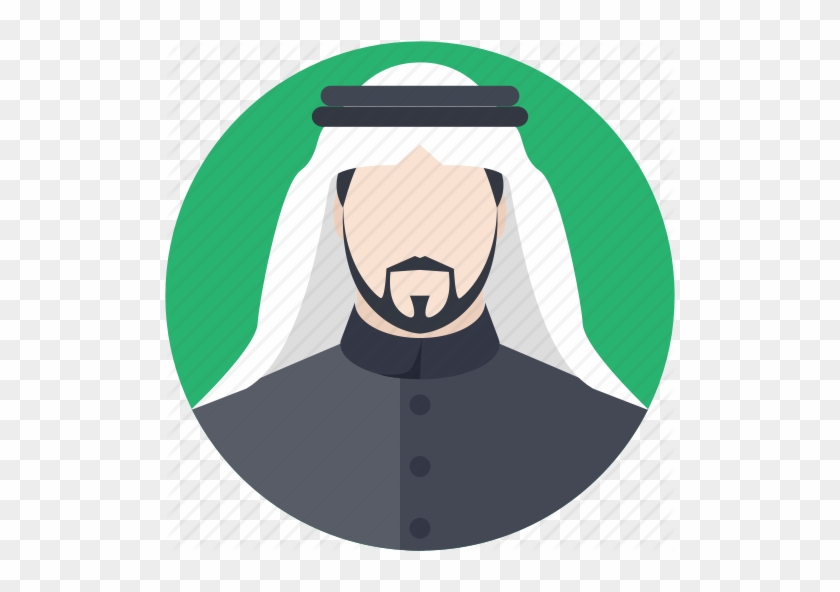 Dome Clipart Arabian - Arab Man Icon Png #1364190