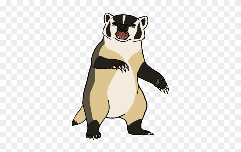 Clipart Pretzel - American Badger Badger Drawing #1364271