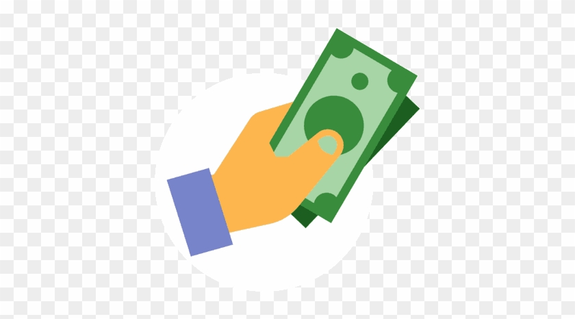 Cash In Hand Icon #1364309