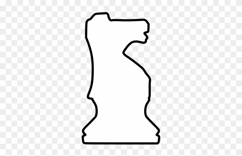 Chess Piece Knight White And Black In Chess - Knight #1364359