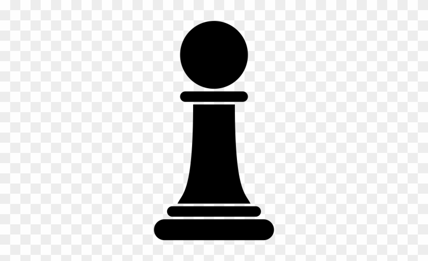 Battle Game Checkmate Figure Icon Size - Pawn Chess Piece Png #1364362