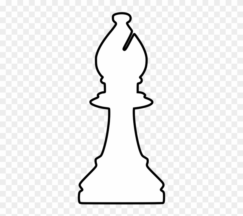 Chess Piece Bishop King Chessboard - Alfil Ajedrez Para Colorear #1364369