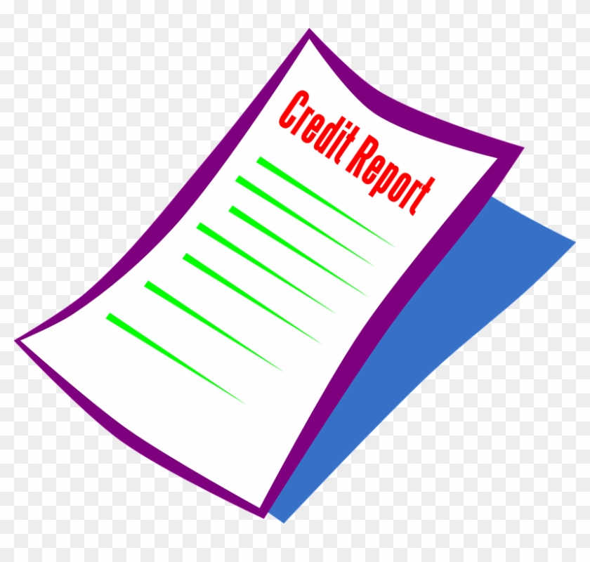 Good Credit - Credit Report Clip Art #1364413