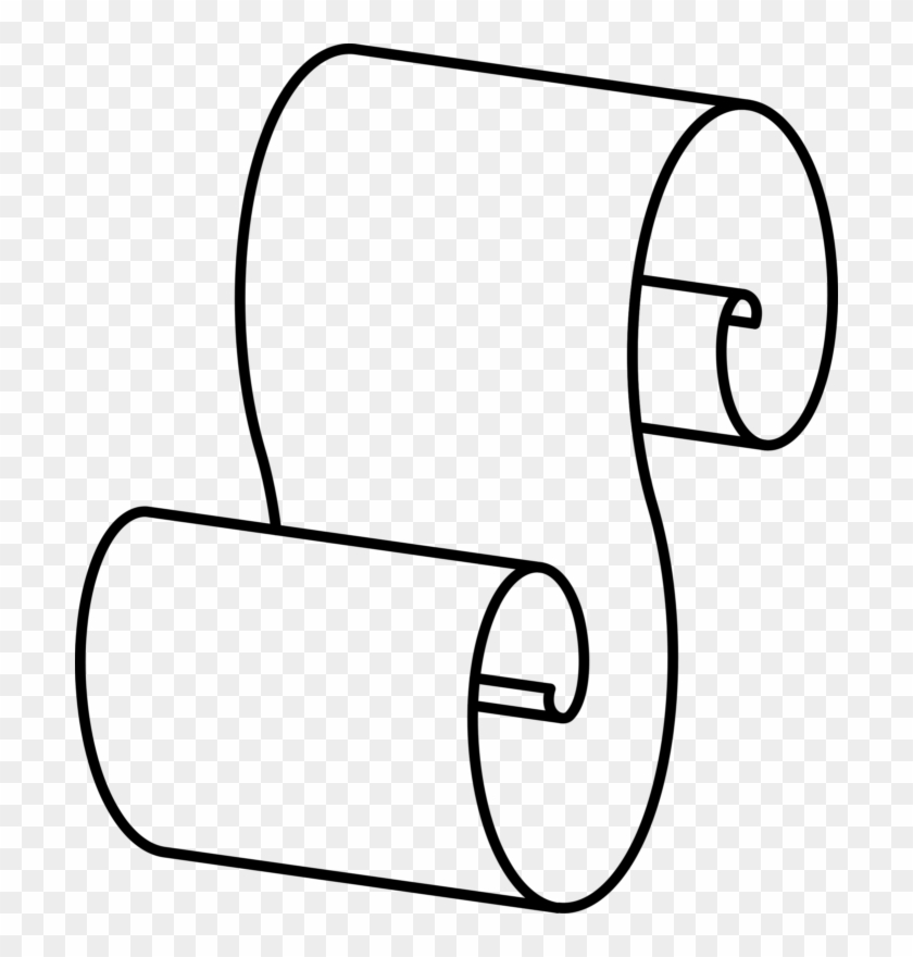 All Photo Png Clipart - Paper Scroll Clip Art #1364415