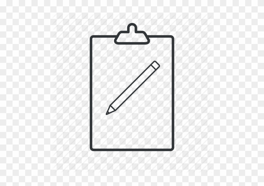 Clipart Transparent Download Clipboard Vector Exam - Floor Plan Icon Free #1364419