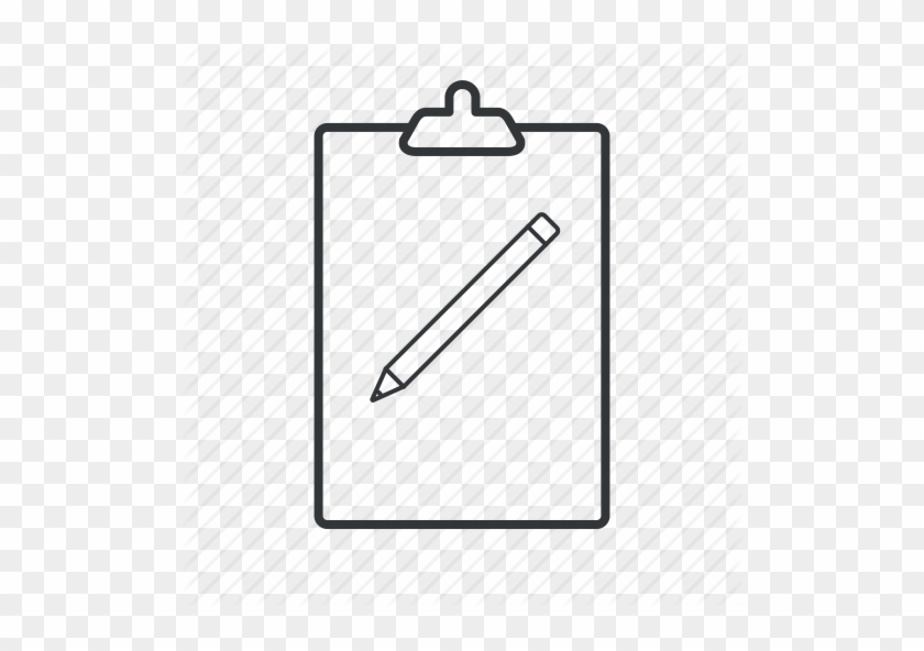 Clipart Transparent Download Clipboard Vector Exam - Floor Plan Icon Free #1364419