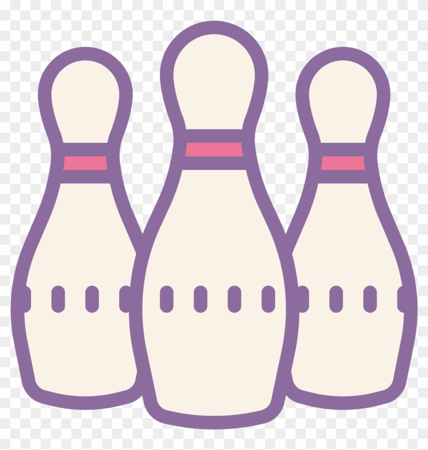 Bowling Pin Clipart Png Free Library - Bowling Png #1364551