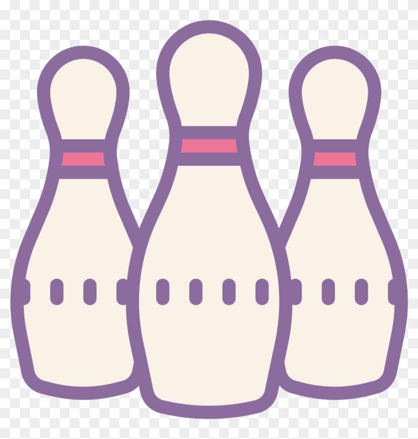 Bowling Pin Clipart Png Free Library - Bowling Png #1364551