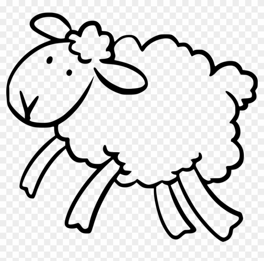 Sheep Shearing Wool Lamb And Mutton Computer Icons - Kuzu Vektörel Png #1364579