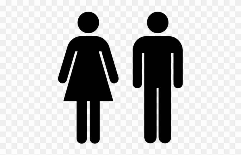 Geography & Target Audience Objective - Male And Female Toilet Signs #1364638