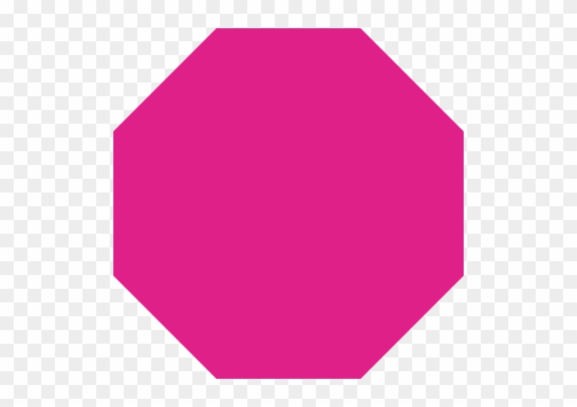 Hexagon Clipart Octogon - Octagon Shape #1364807