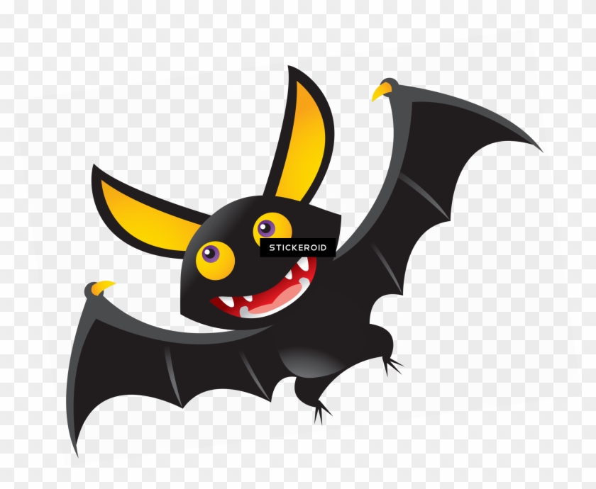 Bat Illustration Halloween - Halloween Special Vampire T Shirts Basic Tees #1364893