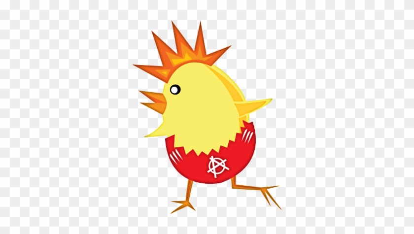 Punk Rock Chicken For Easter - Punk Rock Chicken #1364945