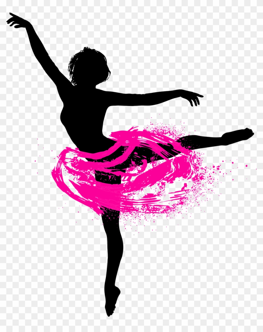 Tutu Dance Dancer - Jazz Silueta De Bailarina #1365005