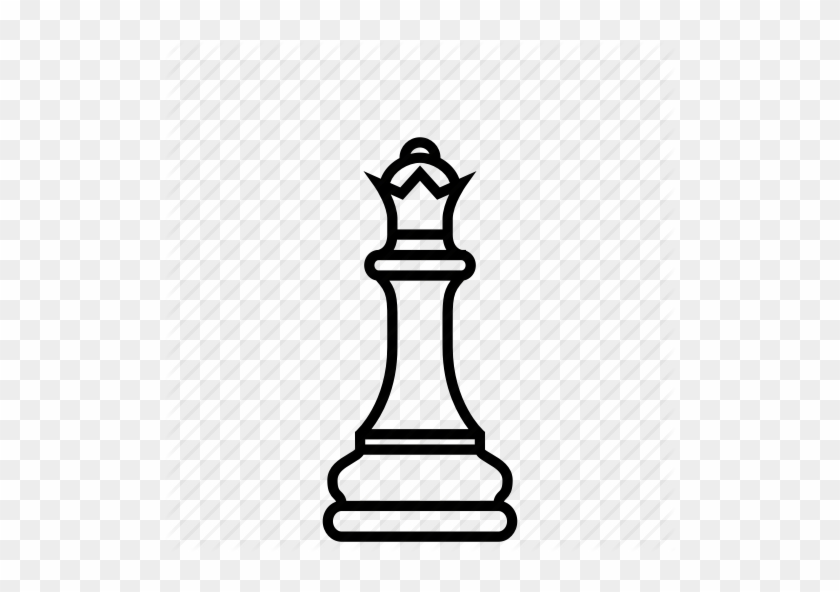 Set Pieces By Demograph Design Game Highness - Queen Chess Piece Outline #1365095