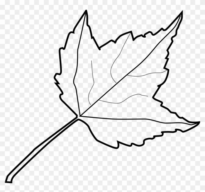 All Photo Png Clipart - Leaf Clipart Black And White #1365103